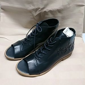 Open Toe Ankle Boots